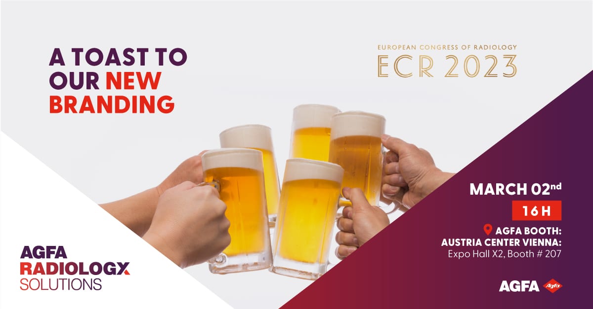 #ECR2023 – Let’s have a toast to our new branding!