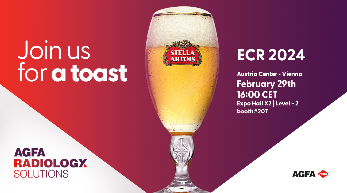Join us for a toast at ECR 2024