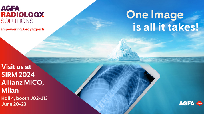 ‘One image is all it takes’: At SIRM 2024, Agfa Radiology Solutions highlights intelligent technology to make every image count