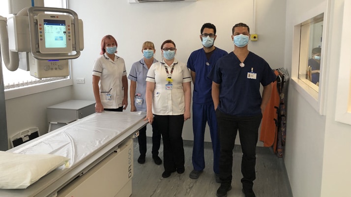 Hull University Teaching Hospitals install three high-performing Agfa DR 600 radiography rooms.