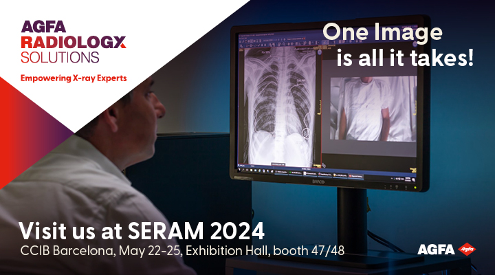 One image is all it takes’: At SERAM 2024, Agfa Radiology Solutions shows how intelligent technology makes every image count